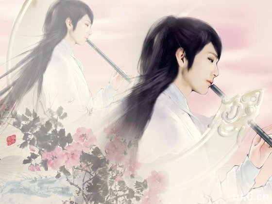 《花絮随风尽》