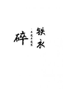 《碎铁衣》