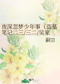 夜深忽梦少年事（盗墓笔记二三/三二/吴家三兄弟）