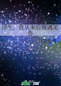 浮生,我从未后悔遇见你