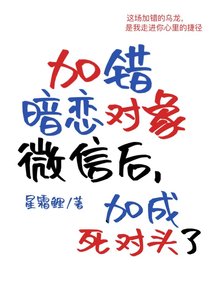 《加错暗恋对象微信后》